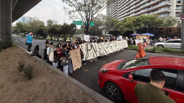 Bloqueo en Periférico Sur: estudiantes de la UPN exigen mejoras en su plantel