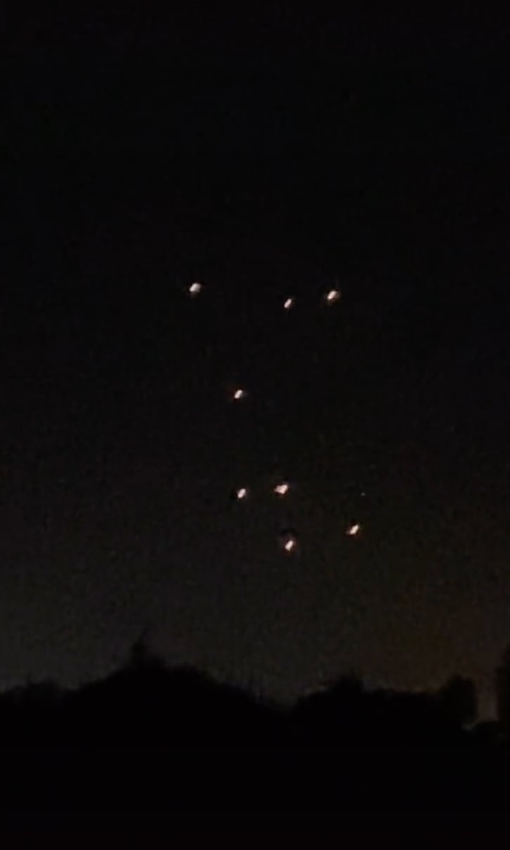 Luces en el cielo