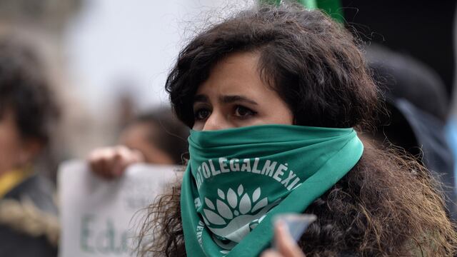Imagen de archivo de una manifestación a favor de la legalización del aborto realizada el 28 de septiembre pasado.