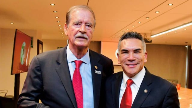 Alejandro Moreno sostuvo encuentro con Vicente Fox y Juan Carlos Romero Hicks