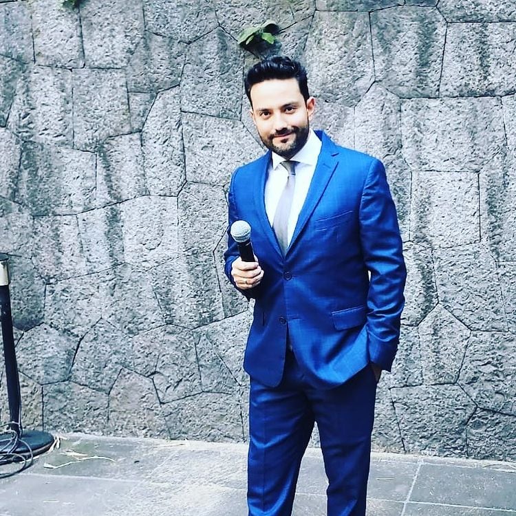 Daniel Riolobos, cantante y exalumno de La Academia.