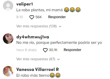 Reacciones por la abuelita que se robó una planta en un centro comercial