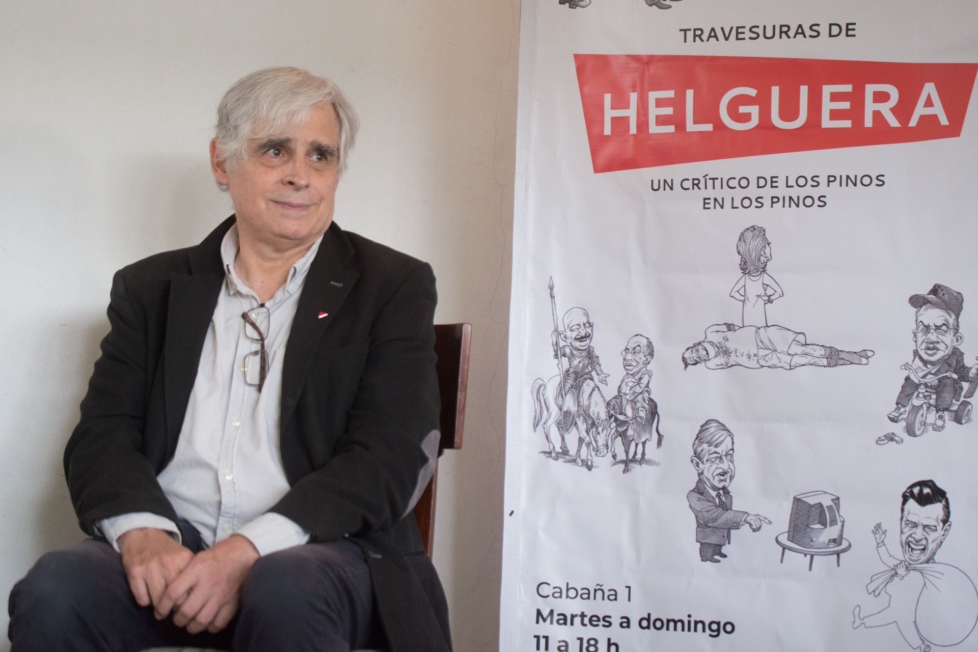 Rafael Barajas Durán "El Fisgón" es candidato de Morena a la Cámara de Senadores