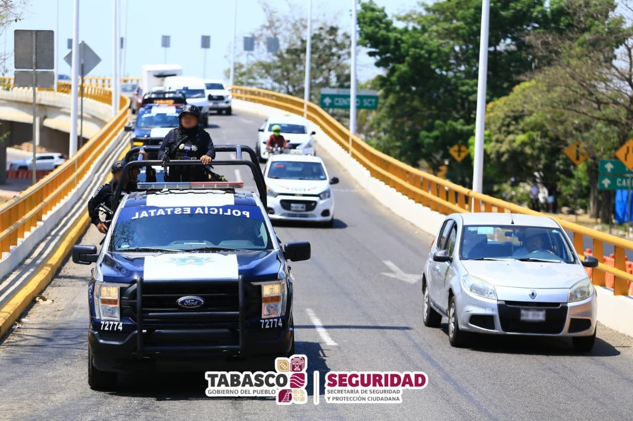 FIRT Olmeca mantiene operativos estratégicos para reforzar la seguridad en Tabasco