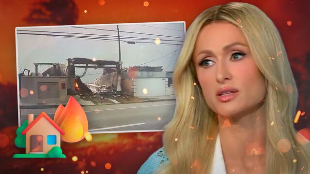 Paris Hilton comparte video de su casa en escombros por incendios en Los Ángeles