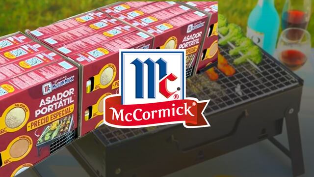 Asador portátil de McCormick