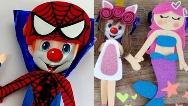 ¿Cómo decorar una paleta payaso para el Día del Niño?