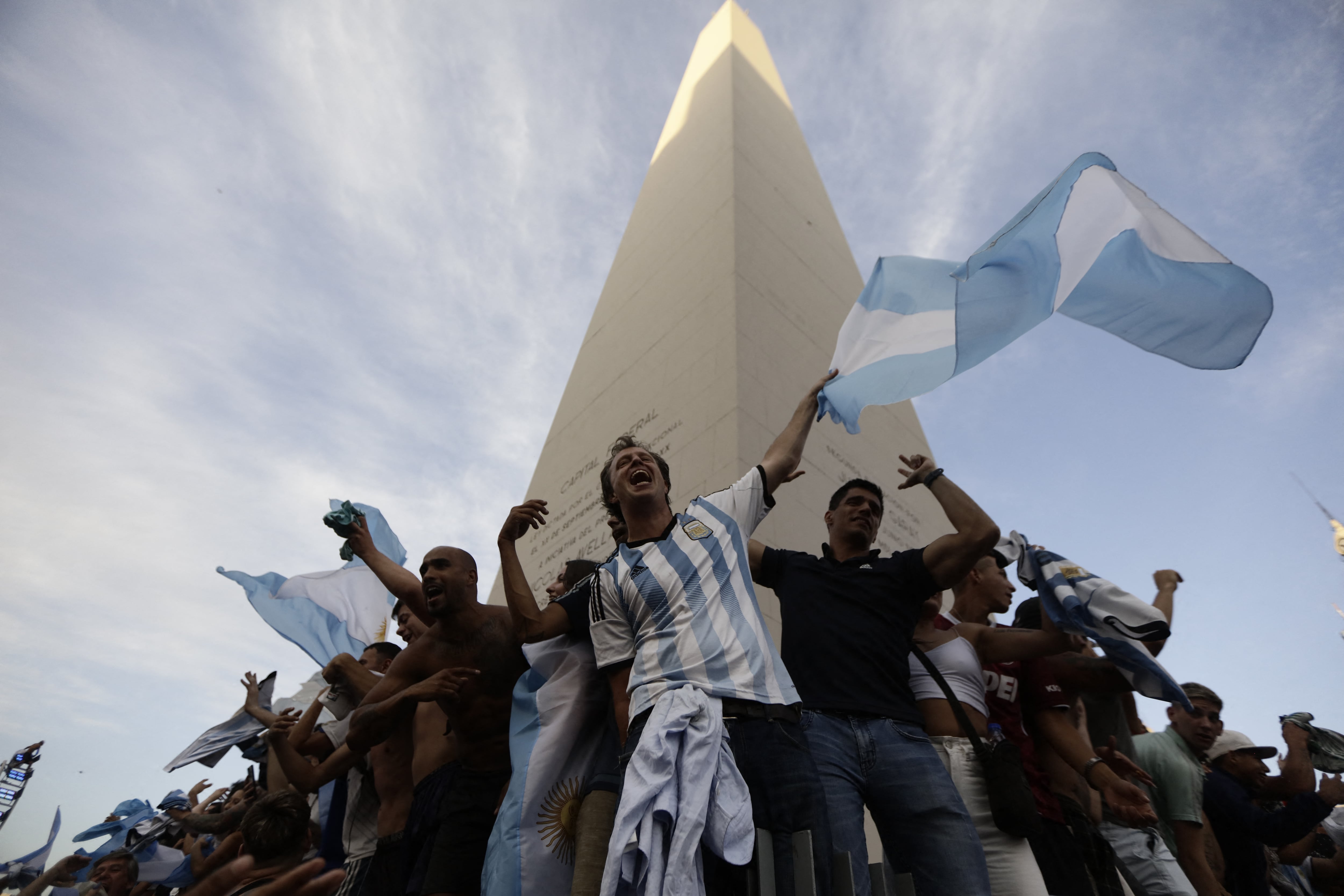 Así el festejo en Buenos Aires