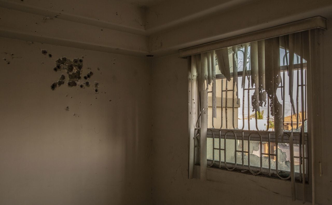 Casa en donde fue detenido Eduardo Arellano Félix “ El Doctor” en 2008