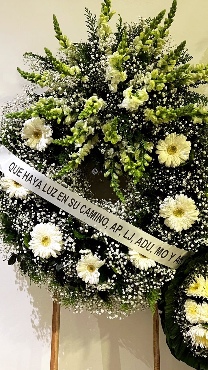 Funeral del papá de Fofo Márquez, Rodolfo Márquez.