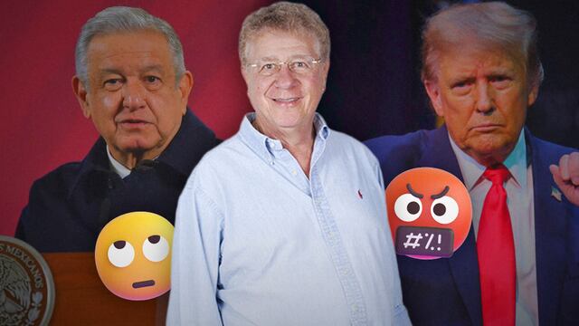 AMLO, Carlos Alazraki y Donald Trump