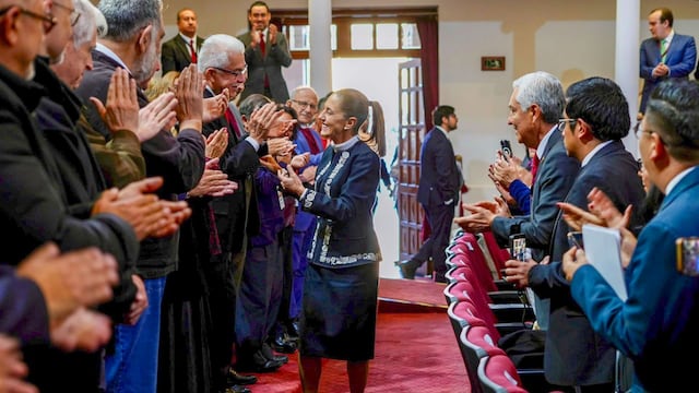 Claudia Sheinbaum Pardo, Presidenta de México, encabezó la ceremonia de conmemoración del 109 aniversario de la Constitución Política de los Estados Unidos Mexicanos