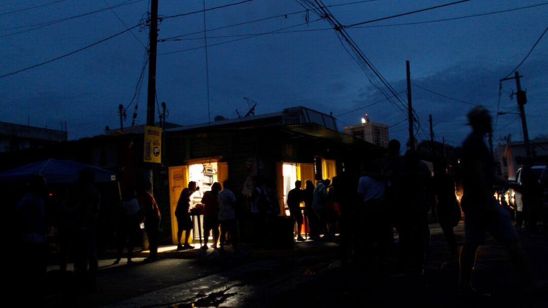 Apagón masivo en Puerto Rico