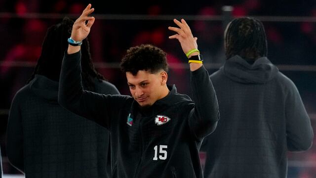 Patrick Mahomes, mariscal de los Kansas City Chiefs.