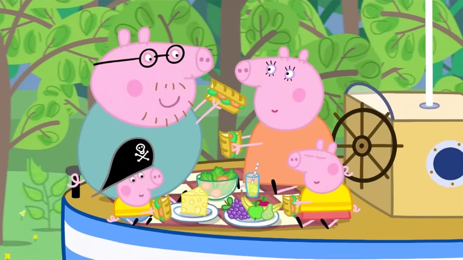 Peppa Pig por el Día de Popeye