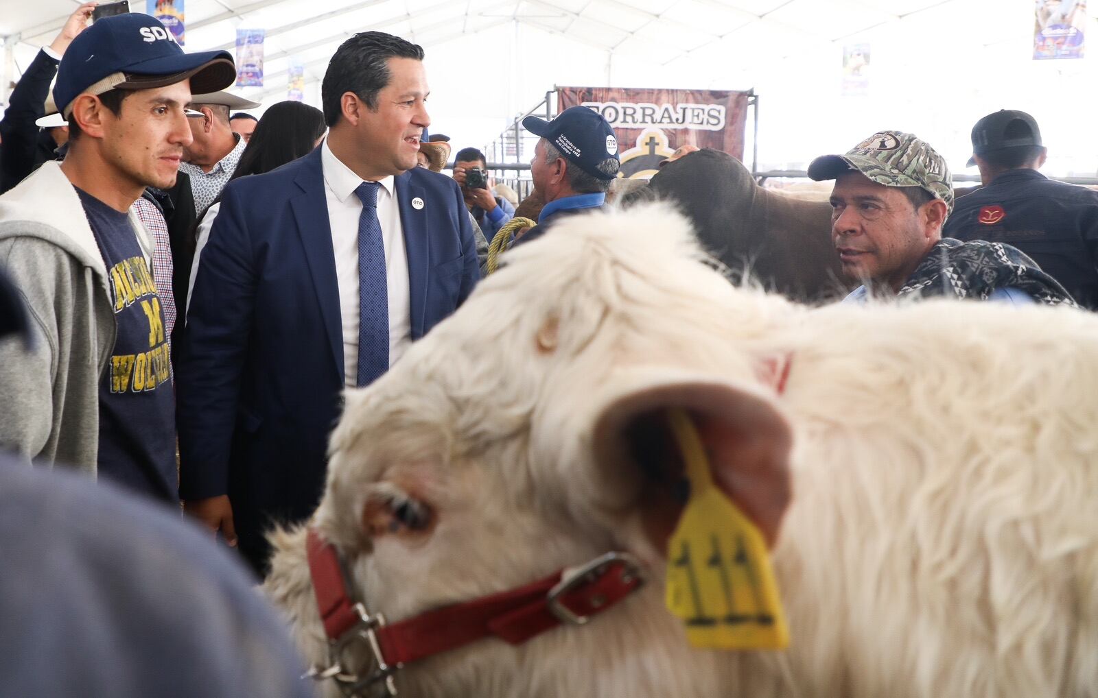 Diego Sinhue Rodríguez inaugura encuentro de ganaderos