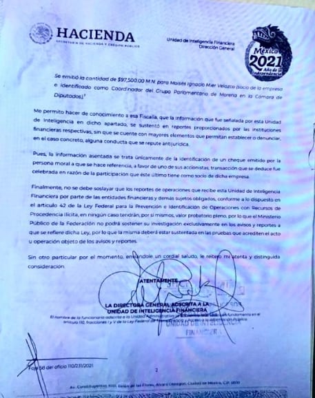 Documento UIF