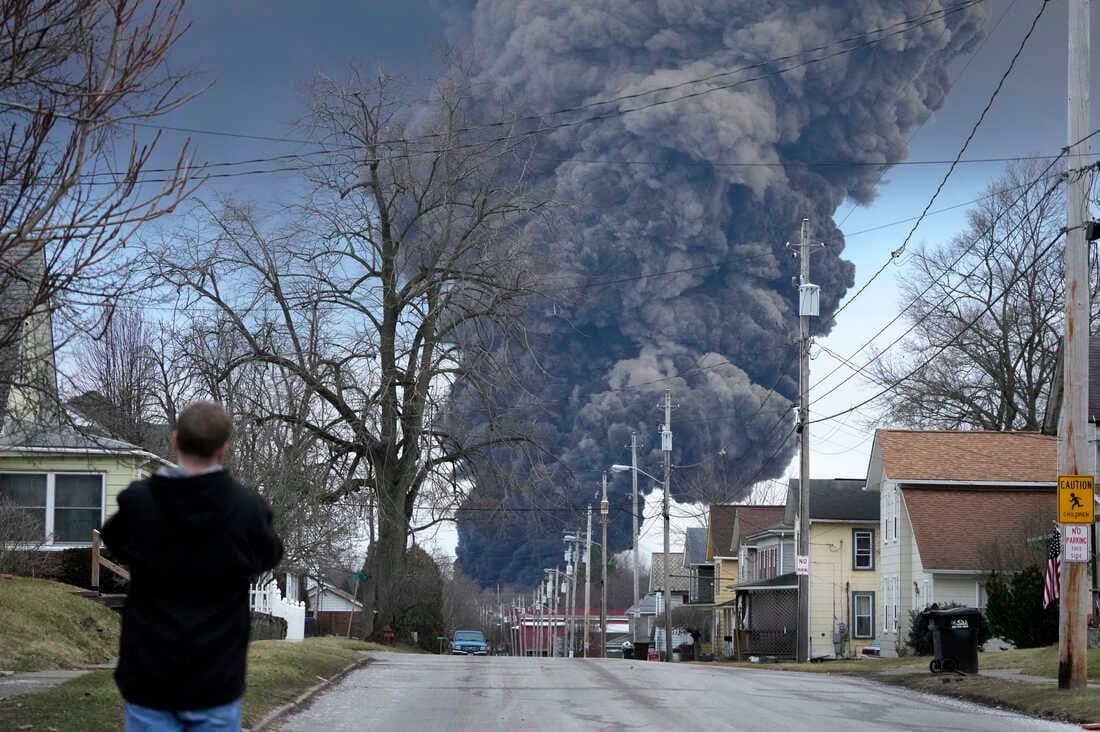 Nube tóxica de Ohio, Estados Unidos
