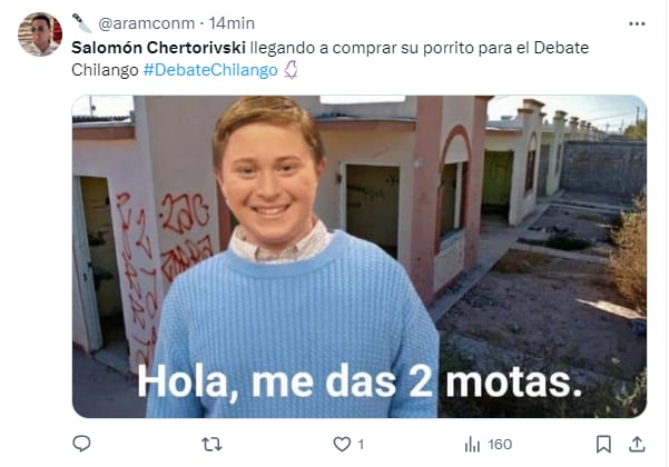 Salomón Chertorivski sacó un porro en el tercer debate CDMX y los memes no se hicieron esperar