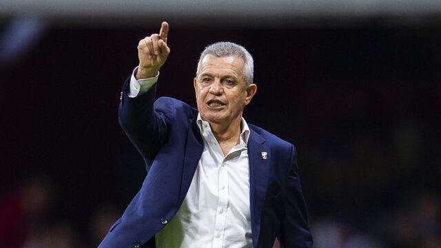 Javier Aguirre con Rayados de Monterrey.