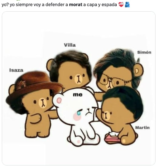 Memes funan a Grupo Frontera por no dar créditos a Morat al ganar en los Latin American Awards