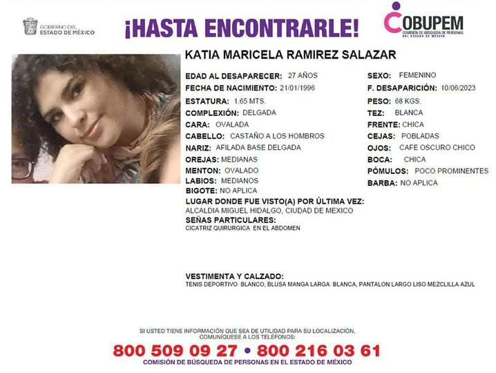 Ficha de búsqueda de Katia