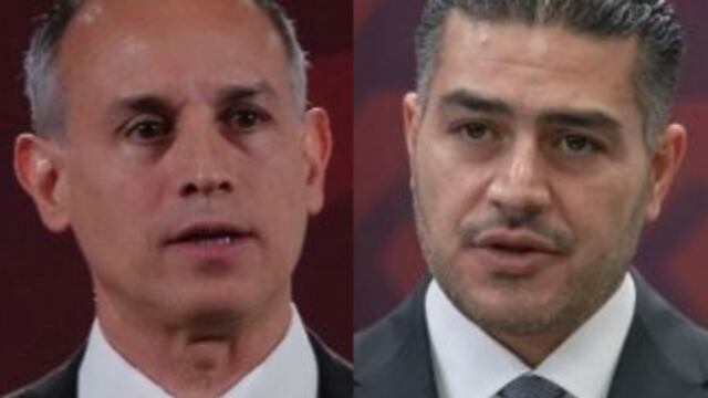 Hugo López-Gatell y Omar García Harfuch