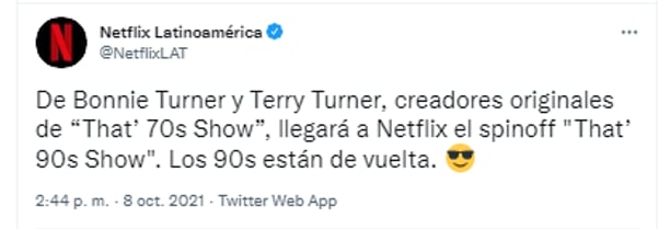 Netflix El show de los 70’s