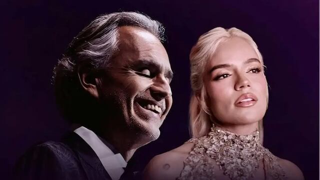 Andrea Bocelli y Karol G estrenan una nueva versión de Vivo por ella