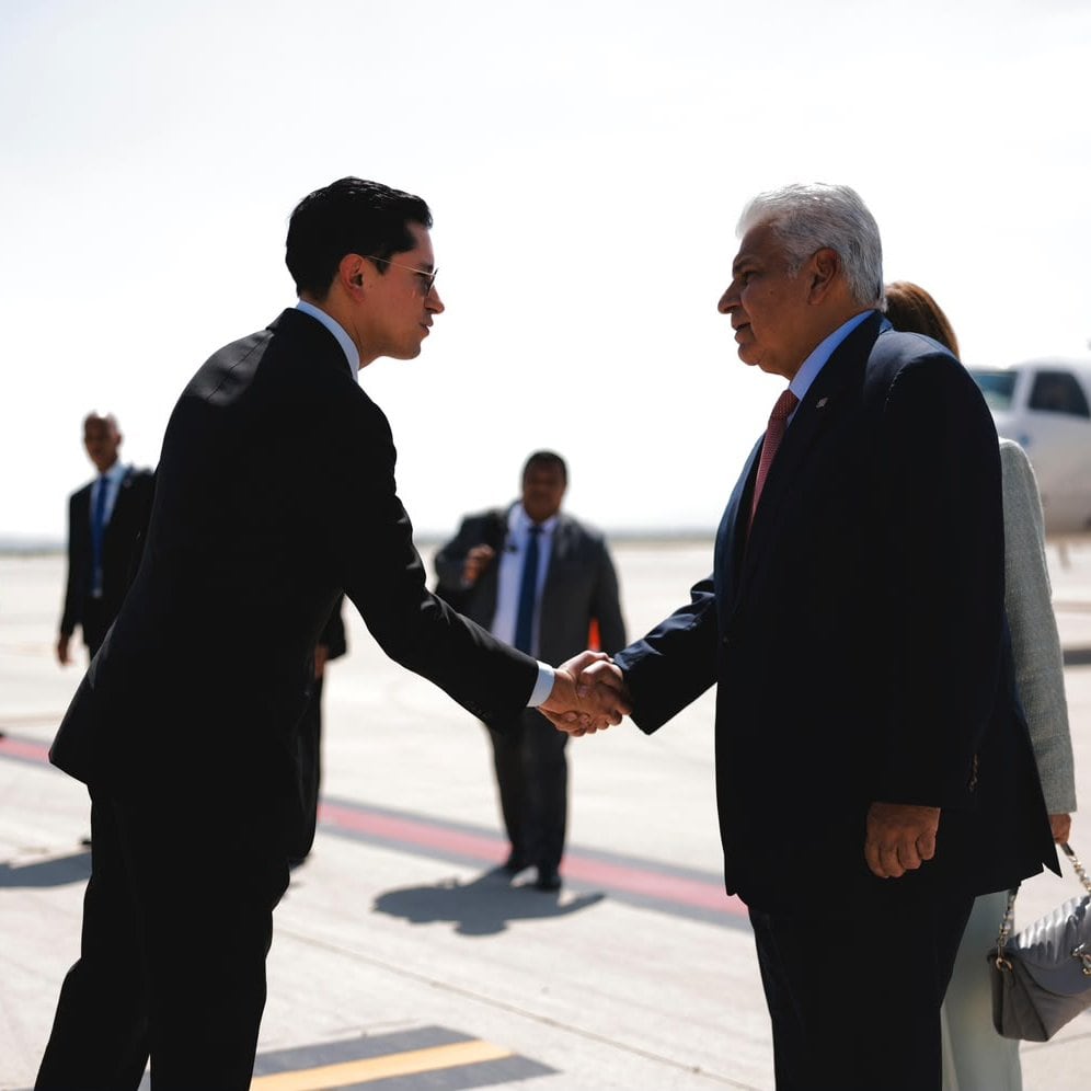 Visita oficial: presidente de Panamá José Raúl Mulino llega a la CDMX