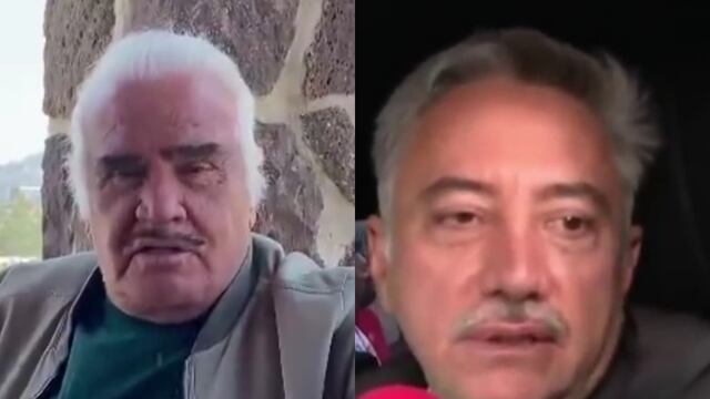 Vicente Fernández y Gerardo Fernández.