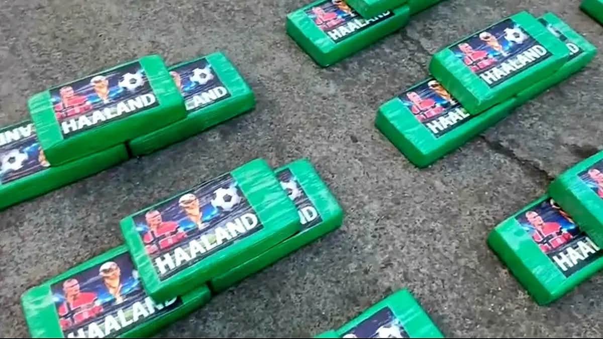 Haaland aparece en paquetes de droga incautados en Ecuador