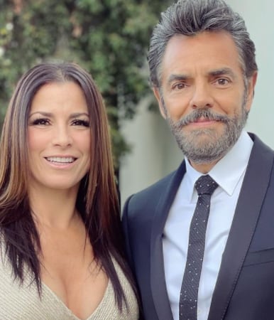 Eugenio Derbez y Alessandra Rosaldo.