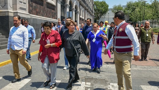 Delfina Gómez y el Estado de México participaron en el Primer Simulacro Nacional 2025