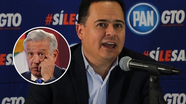 AMLO y presidente del PAN Guanajuato