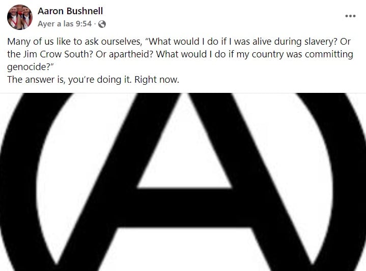 Aaron Bushnell, militar murió inmolado frente a embajada de Israel