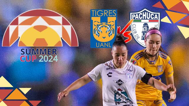 Tigres Femenil vs CF Pachuca en la Summer Cup 2024.