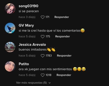 Usuarios responden a los imitadores de Belinda y Christian Nodal