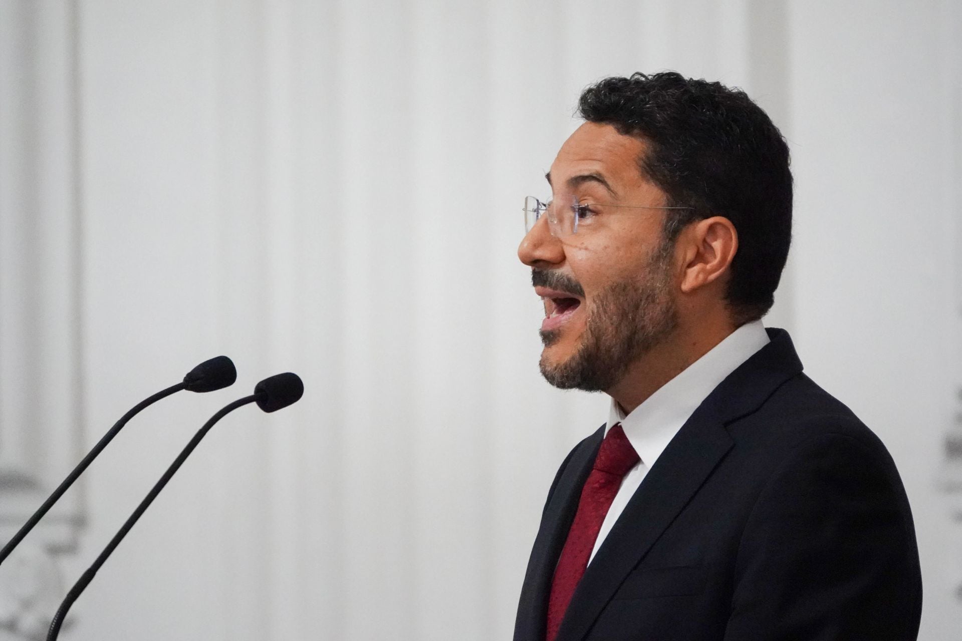 Martí Batres, titular del Instituto de Seguridad y Servicios Sociales de los Trabajadores del Estado (ISSSTE)