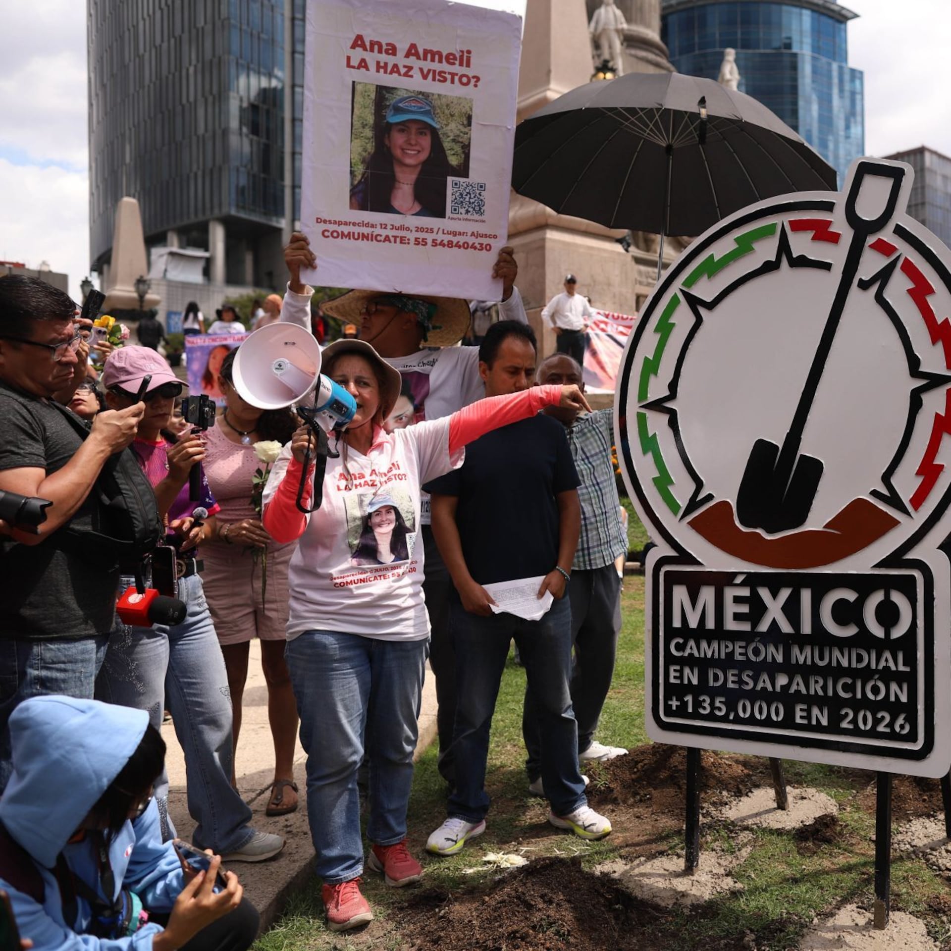 Desaparece antimonumento por los desaparecidos en CDMX