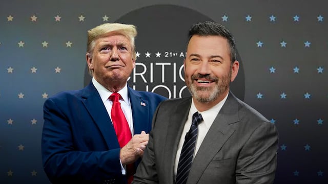Jimmy Kimmel agradece a Donald Trump por ganar un galardón en los Critics Choice Awards