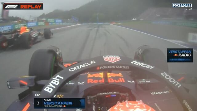 Checo Pérez y Max Verstappen