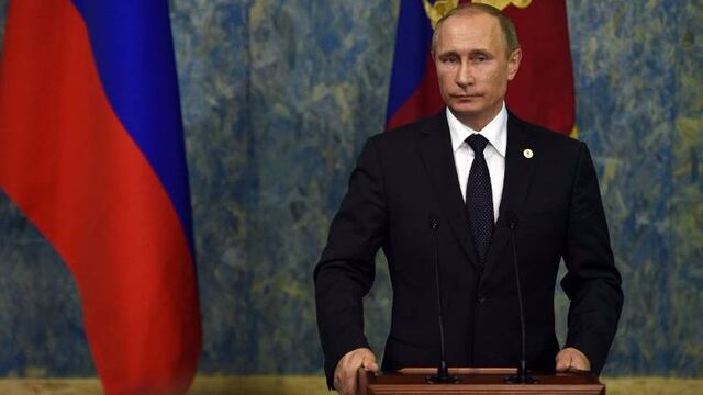 Vladimir Putin en COP21 en Francia