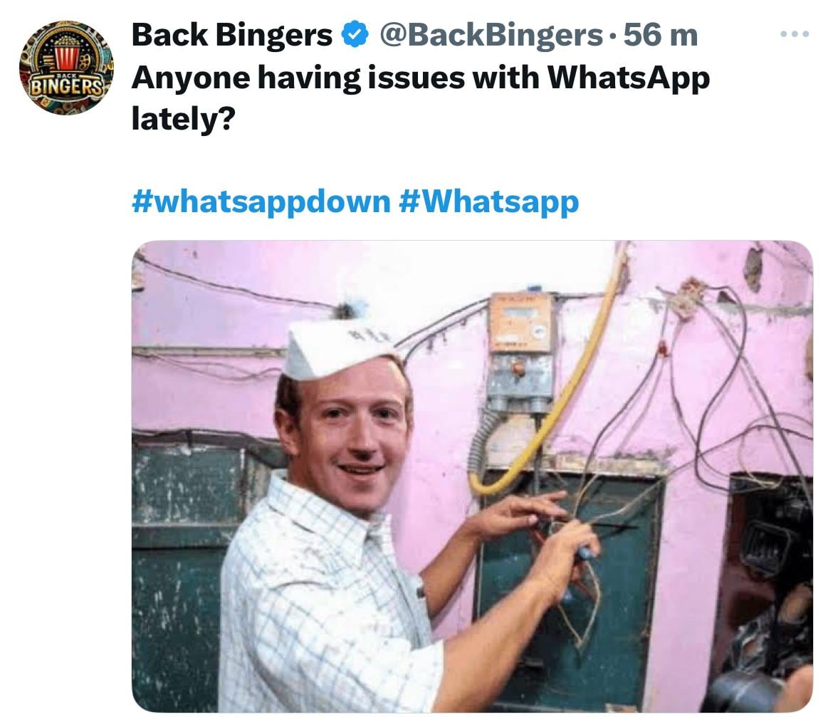 WhatsApp se cayó a nivel mundial y estallaron los memes