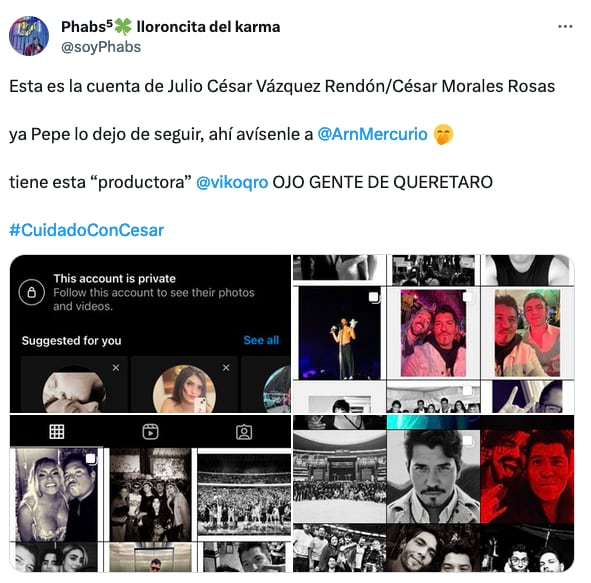 Phabs revela la identidad del estafador de Pablo Chagra y Ricardo Peralta por los boletos de Taylor Swift.