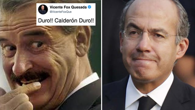 Vicente Fox y Felipe Calderón