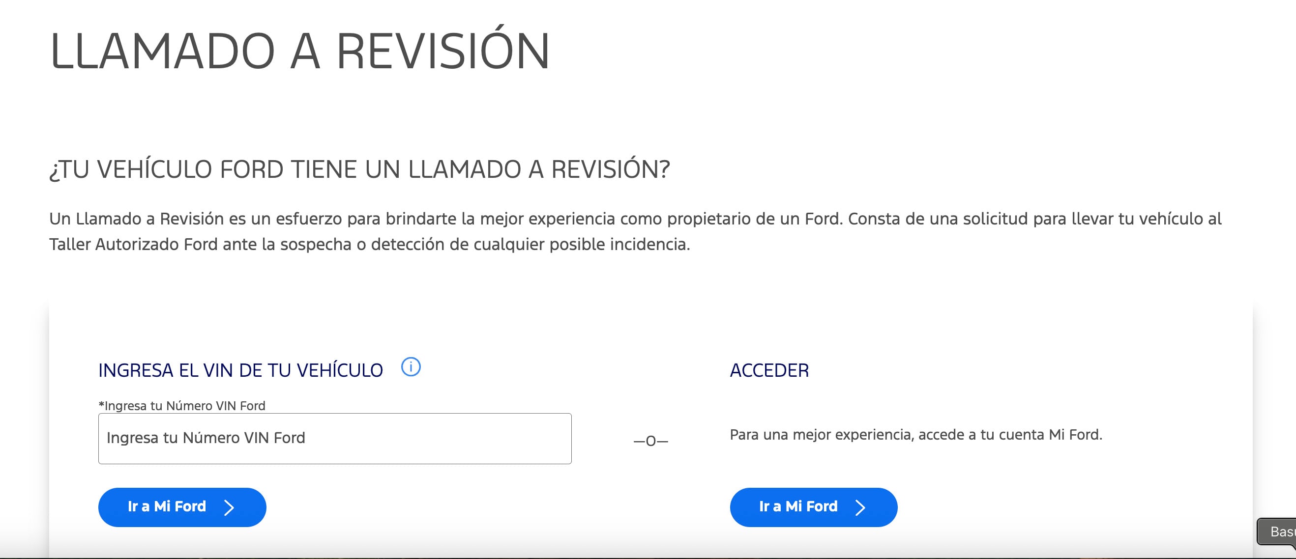 Profeco llama a revisión a más de 7 mil camionetas Bronco