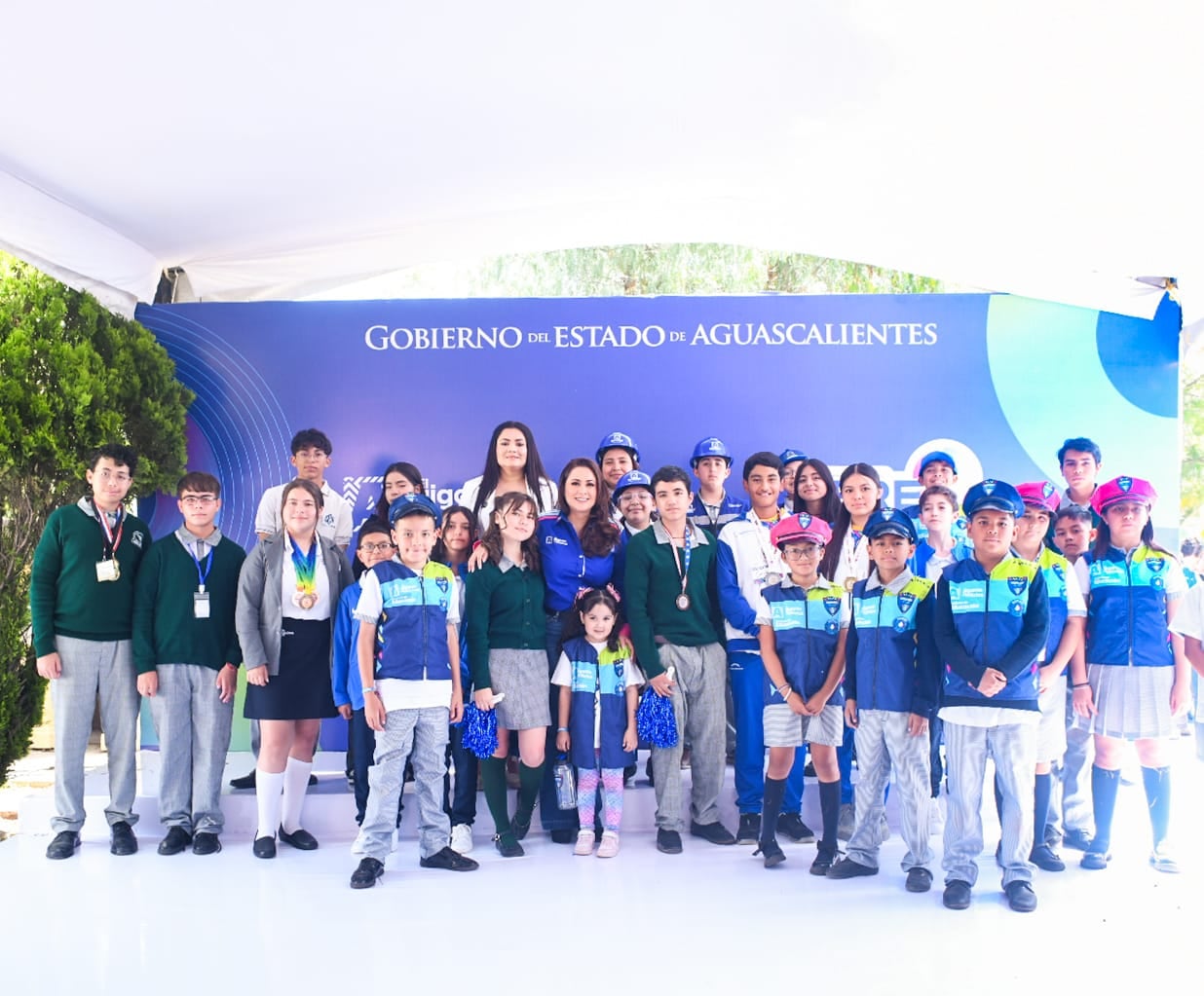 La gobernadora de Aguascalientes se compromete en crear una entidad segura para las infancias