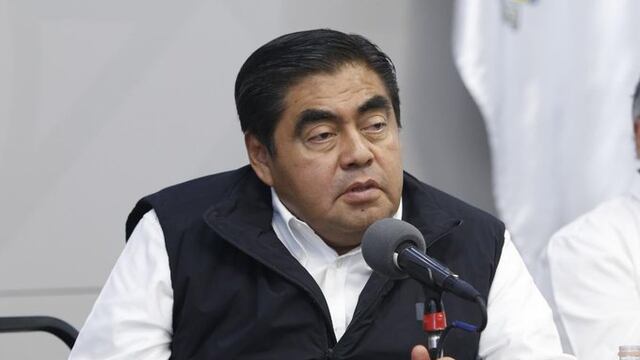 Miguel Barbosa, gobernador de Puebla.