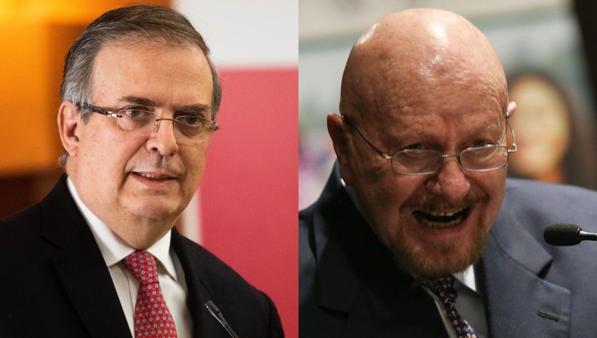 Marcelo Ebrard y Manuel Mondragón y Kalb